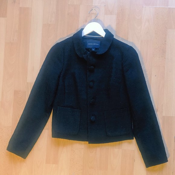 Woman's Black Blazer Banana Republic - Picture 1 of 4